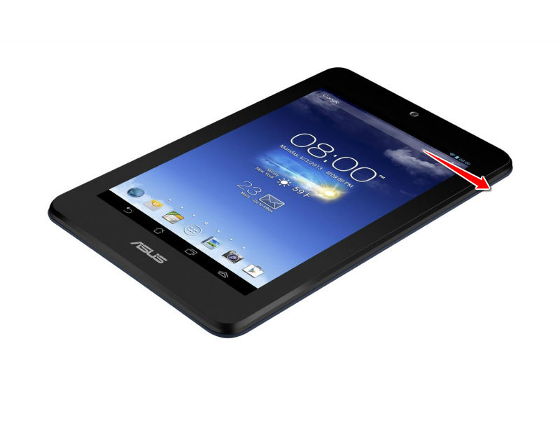 How to put Asus Memo Pad HD7 16 GB in Fastboot Mode