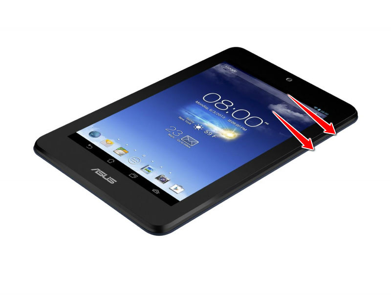 How to put Asus Memo Pad HD7 8 GB in Fastboot Mode