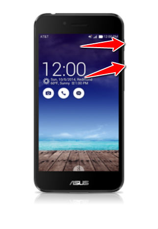 How to put Asus PadFone X in Fastboot Mode
