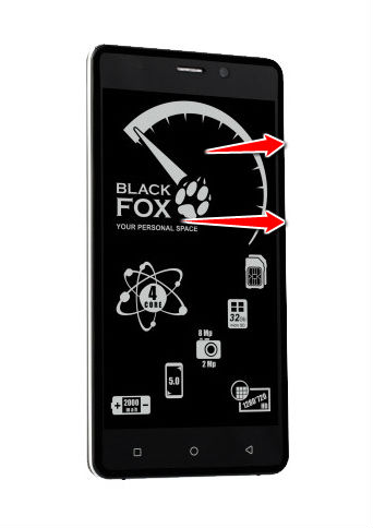 How to put Black Fox BMM 532 in Fastboot Mode