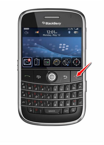 How to remove password at BlackBerry Bold 9000