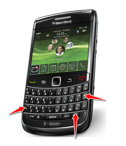 How to Soft Reset BlackBerry Bold 9700