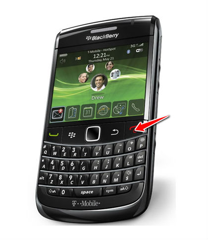 How to remove password at BlackBerry Bold 9700
