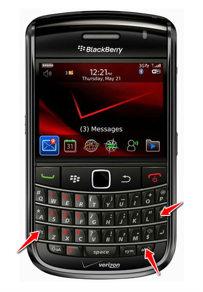 How to Soft Reset BlackBerry Bold 9780