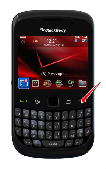 How to Soft Reset BlackBerry Curve 3G 9330