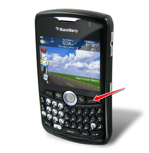 How to remove password at BlackBerry Curve 8310