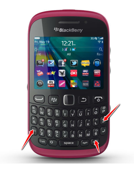 How to Soft Reset BlackBerry Curve 9320
