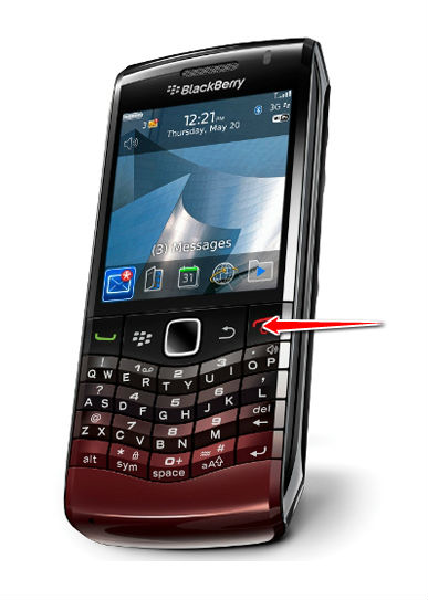 Hard Reset for BlackBerry Pearl 3G 9100