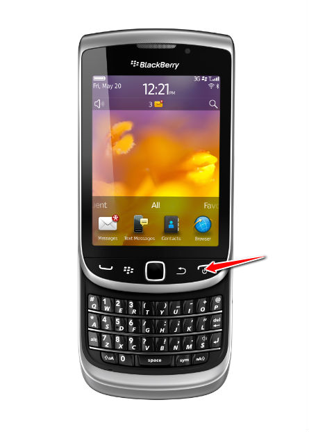 How to Soft Reset BlackBerry Torch 9810