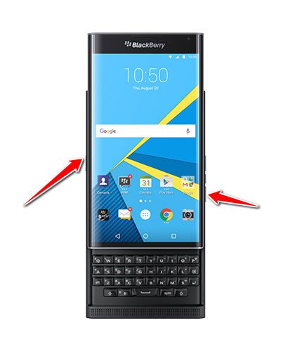 How to put BlackBerry Priv in Bootloader Mode
