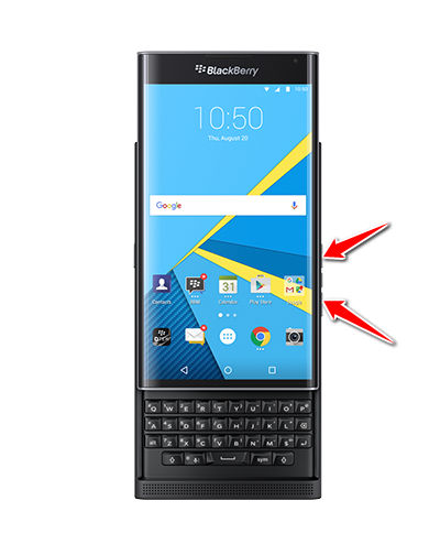 How to enter the safe mode in BlackBerry Priv