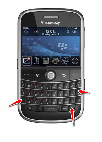 How to Soft Reset BlackBerry Bold 9000