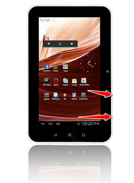 How to put your Blow WhiteTab 7 into Recovery Mode
