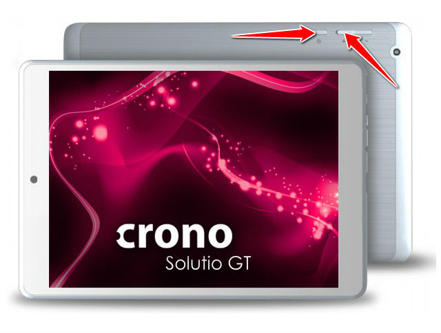 How to put your Crono Solutio GT into Recovery Mode