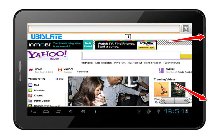 How to put your Datawind UbiSlate 7Cx into Recovery Mode