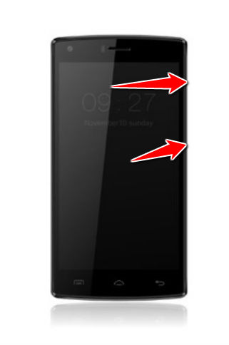 How to put DOOGEE X5 Max in Fastboot Mode