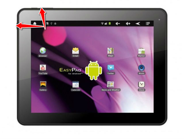 How to put your EasyPix Easypad 1370 into Recovery Mode