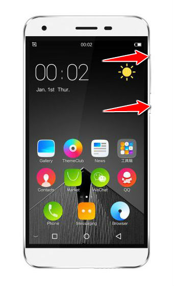 Hard Reset for Elephone S1
