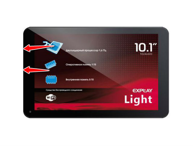 How to put your EXPLAY Light 10.1 into Recovery Mode