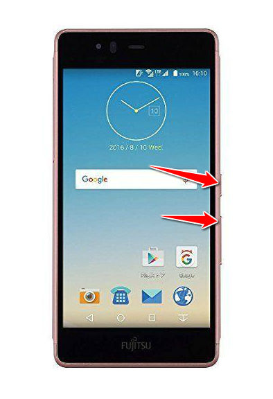 How to put Fujitsu Arrows M03 in Bootloader Mode