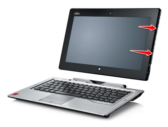 How to put Fujitsu Stylistic Q702 in Bootloader Mode
