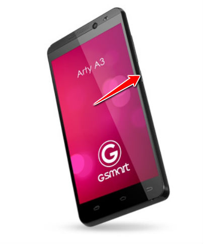 How to put your Gigabyte GSmart Arty A3 into Recovery Mode