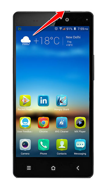 How to put your Gionee Elife E6 into Recovery Mode