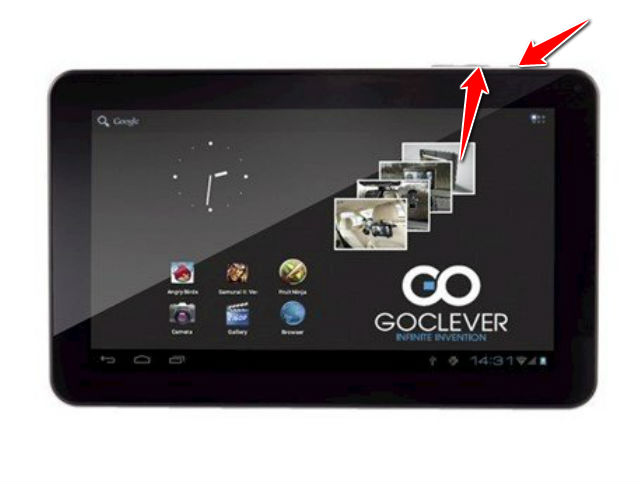 Hard Reset for GOCLEVER Tab A93