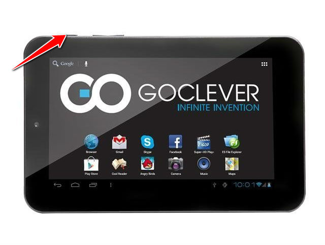 Hard Reset for GOCLEVER Tab M713G