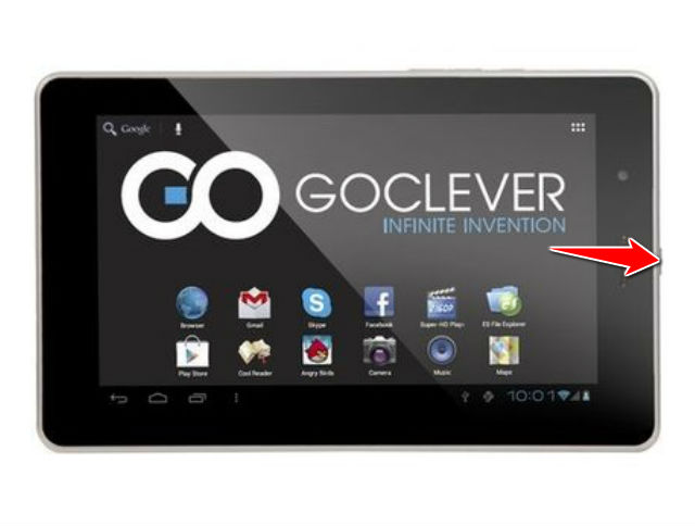 Hard Reset for GOCLEVER Tab M723G
