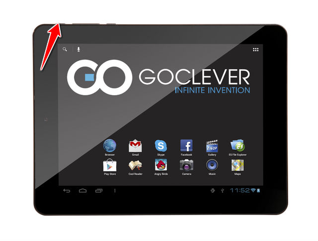 Hard Reset for GOCLEVER Tab M813G