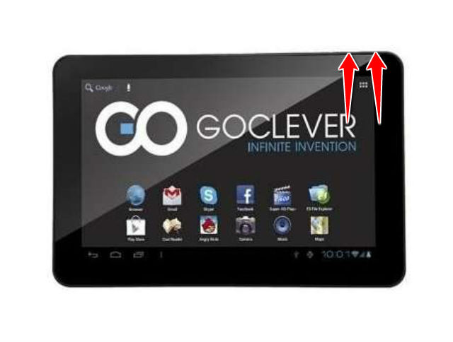 Hard Reset for GOCLEVER Tab R106