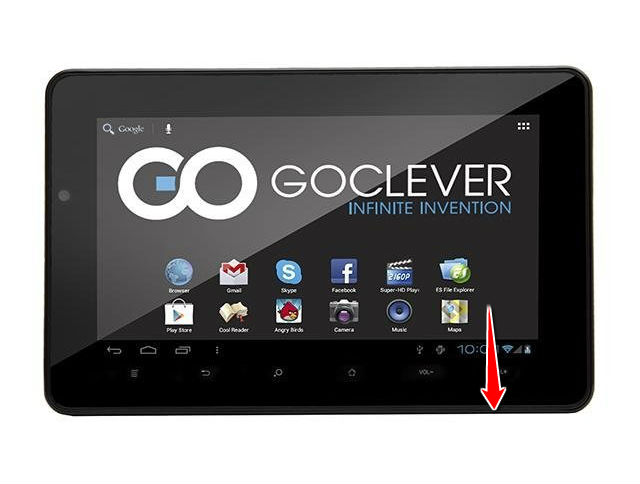 Hard Reset for GOCLEVER Tab R76.1