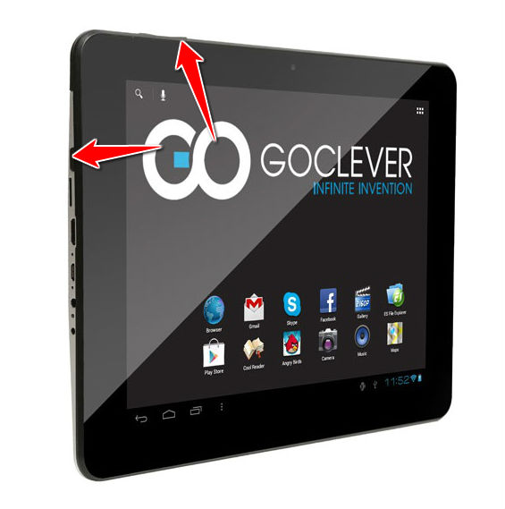 How to put your GOCLEVER Tab R974.2 into Recovery Mode