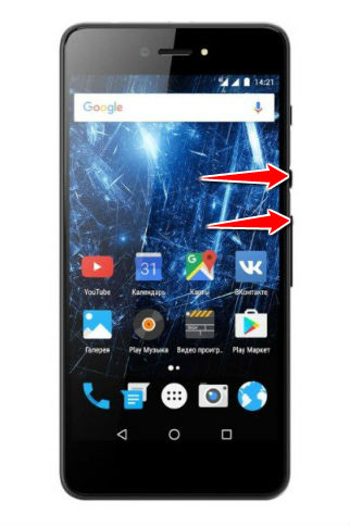 How to put your Highscreen Razar Pro into Recovery Mode