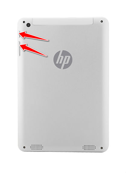 How to put your HP 8 into Recovery Mode