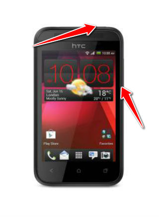 Hard Reset for HTC Desire 200
