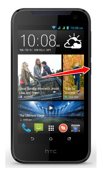 How to put your HTC Desire 310 dual sim into Recovery Mode