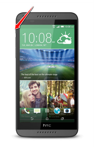 Hard Reset for HTC Desire 816