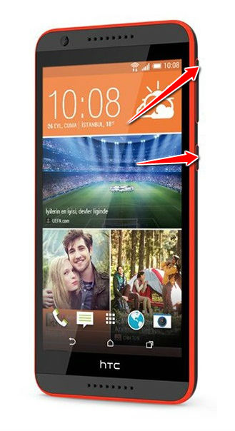 How to put your HTC Desire 820 dual sim into Recovery Mode