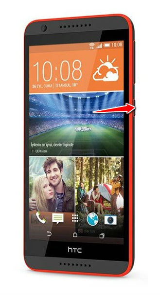 How to put HTC Desire 820 dual sim in Fastboot Mode