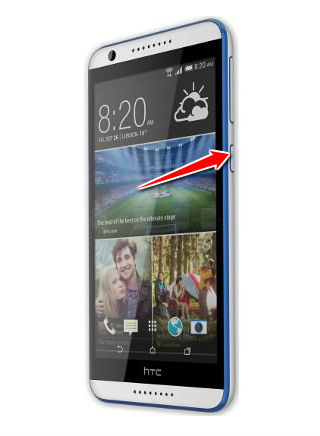 How to put HTC Desire 820q dual sim in Fastboot Mode