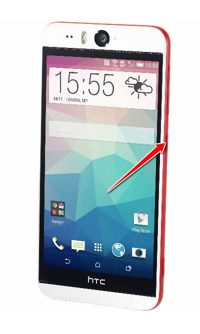 How to put HTC Desire Eye in Fastboot Mode