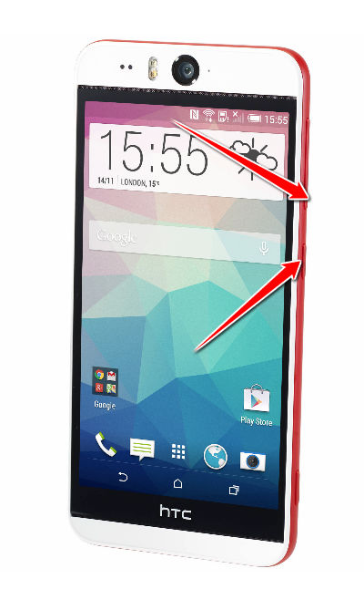 How to put HTC Desire Eye in Bootloader Mode