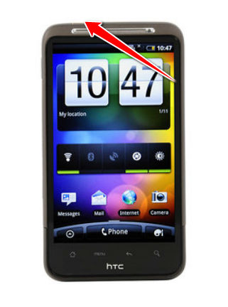 How to put HTC Desire HD in Fastboot Mode