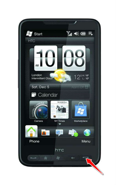 How to Soft Reset HTC HD2