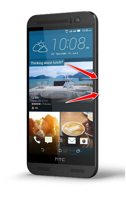 How to put HTC One ME in Fastboot Mode