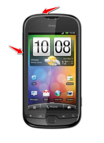 How to put HTC Panache in Bootloader Mode