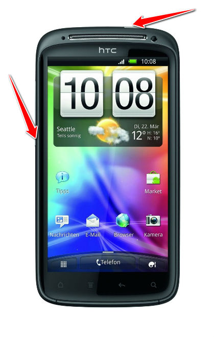 How to put HTC Sensation in Bootloader Mode