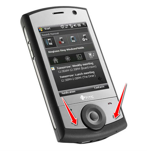 Hard Reset for HTC Touch Cruise